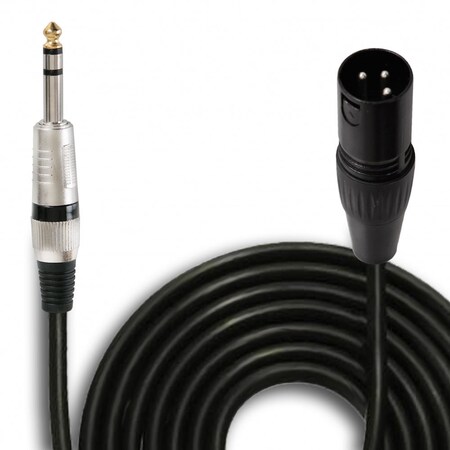 Pyle 50 Feet 12 Gauge Professional Speaker Cable 1/4'' To Xlr Male PPJX50